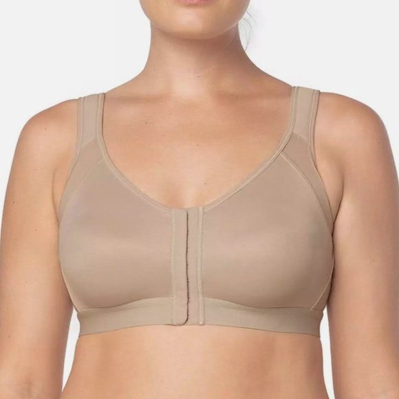 NWT Front Hook Sports Bra & Back Support Posture Corrector Wireless Bra 38D - Picture 12 of 16